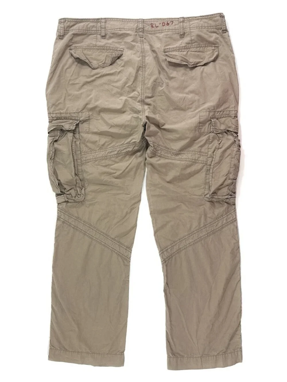 Polo Ralph Lauren Military Surplus Cargo Pants Sz 38x31 Paratrooper Tactical Y2K